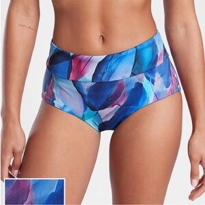 Athleta Malibu Boyshort Swim Bottoms Small NWT